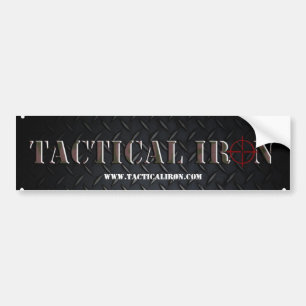 Tactical Iron Bumper Sticker
