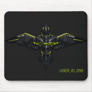 Tactical RAVEN_CORE Gamer Mouse Pad - Acid Green T