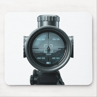 Tactical Sniper Scope FPS Gamer Graphic Mouse Pad