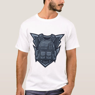 Tactical Soldier Chest Emblem T-Shirt