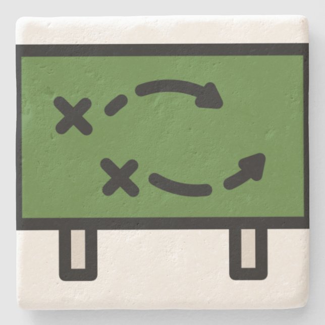 tactics stone coaster (Front)