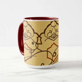 Tactile Woven Arches | Earthy Islamic Design Mug