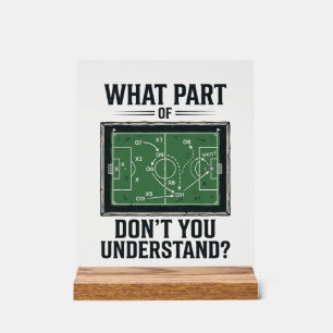 Tactiques de football drôles Design de chemise vin