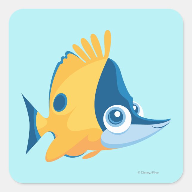 Tad Square Sticker (Front)