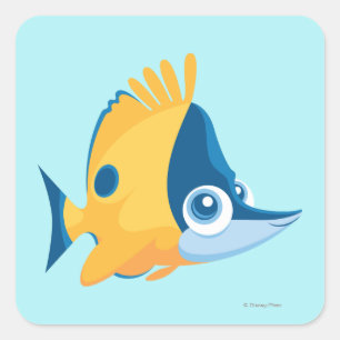 Tad Square Sticker