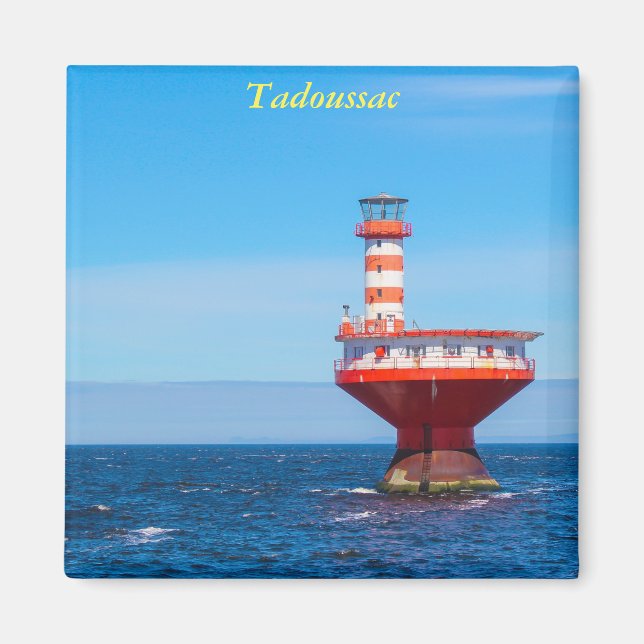 Tadoussac, Québec refrigerator magnet (Front)