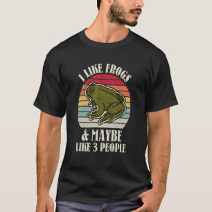 Tadpole Frog Biologist Science Zoology T-Shirt