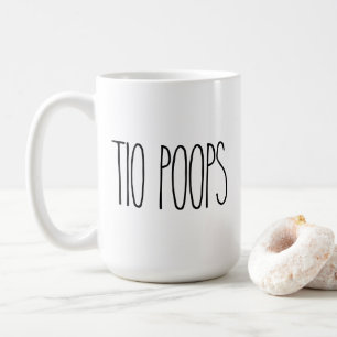 TAE DUNN inspiré TIO POOPS Coffee Mug