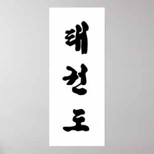 Tae Kwon Do Canvas print