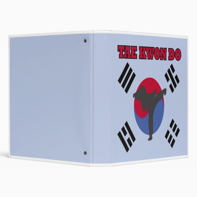 Tae Kwon Do Kicker Album Binder (Background)