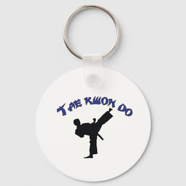 Tae kwon do - Tae kwon do Martial Art Design Keychain (Front)