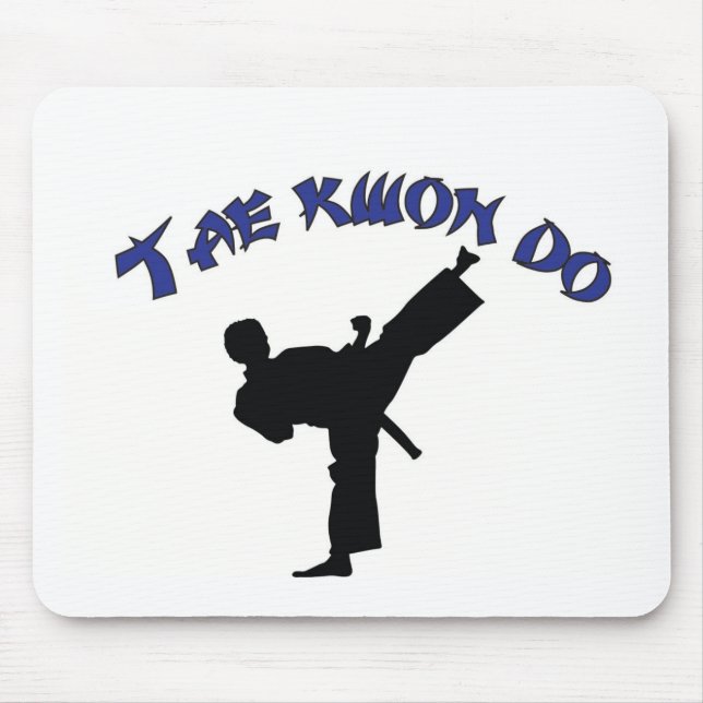 Tae kwon do - Tae kwon do Martial Art Design Mouse Pad (Front)