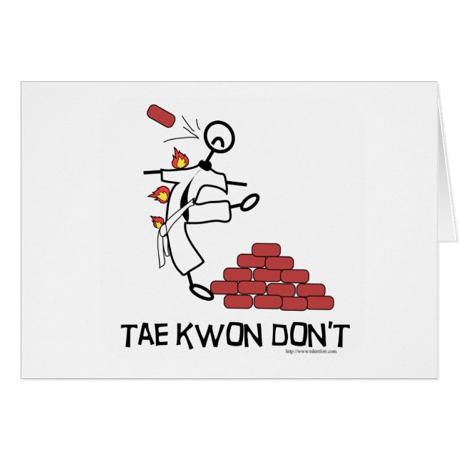 Tae Kwon Dont (Front Horizontal)