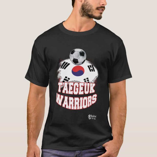 Taegeuk Warriors Version 2 Black T-Shirt (Front)