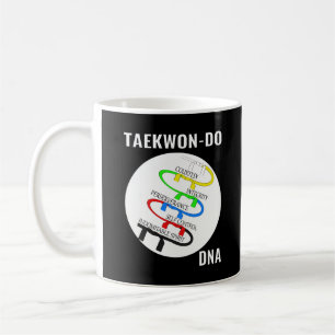 Taekwon-Do tenets DNA Coffee Mug