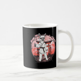 Taekwondo Alpaca Sakura Tree Judo Martial Arts Coffee Mug
