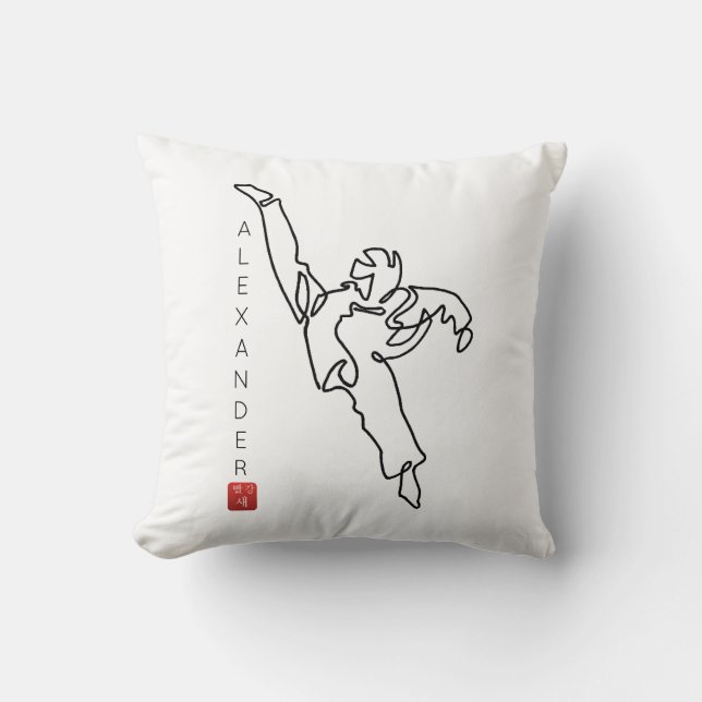 Taekwondo Back Kick Cushion (Front)