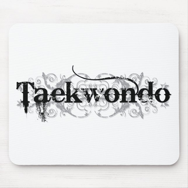 Taekwondo (bc) mouse pad (Front)