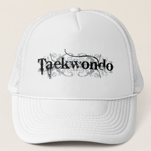 Taekwondo (bc) trucker hat (Front)