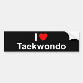 Taekwondo Bumper Sticker