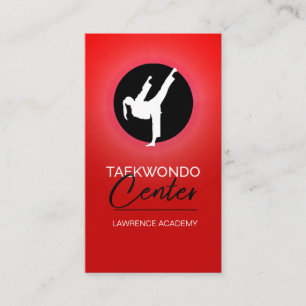 Taekwondo Centre Business Card