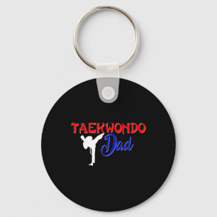 Taekwondo Dad Shirt Tae Kwon Do Martial Arts Fathe Keychain