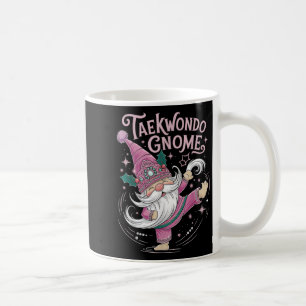 Taekwondo Gnome Christmas Fun Magical Holiday Coffee Mug