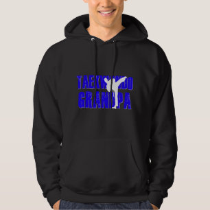 Taekwondo Grandpa Martial Arts Gift Papa Grandson  Hoodie