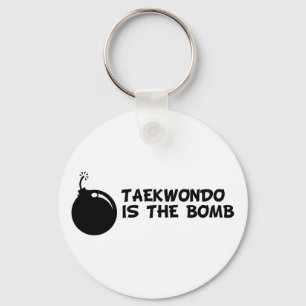 Taekwondo is the Bomb Keychain
