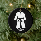 Taekwondo Karate Black Belt Personalized