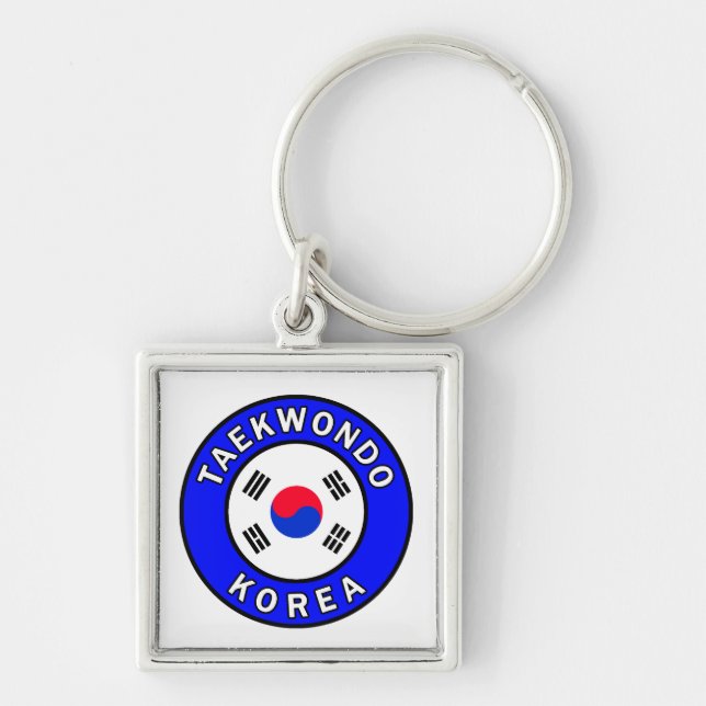 Taekwondo Keychain (Front)