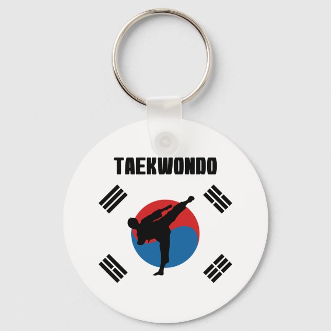 Taekwondo Keychain (Front)
