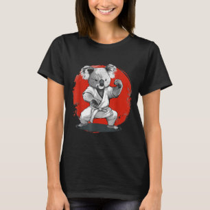 Taekwondo Koala Kickboxing Animall Jiu-Jitsu Kung T-Shirt