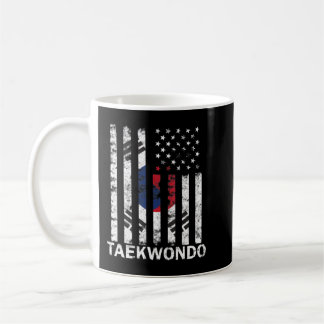 Taekwondo Korean Martial Arts Training Korean Flag Coffee Mug