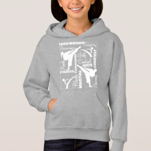 Taekwondo Martial Arts Terminologie Typographie