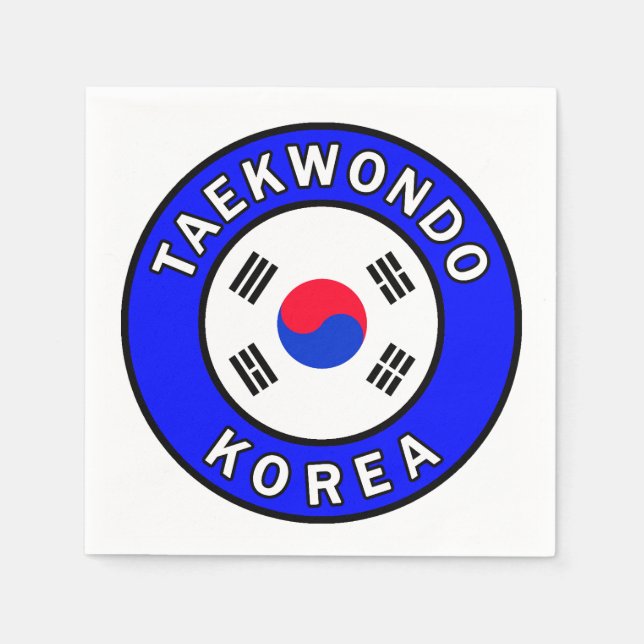 Taekwondo Napkin (Front)