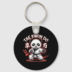 Taekwondo Panda - Funny Korean Tkd Keychain