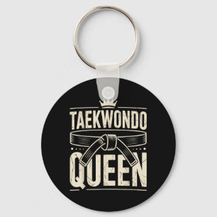 Taekwondo Queen T-Shirt1 Keychain