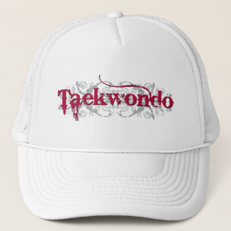 Taekwondo Red Trucker Hat