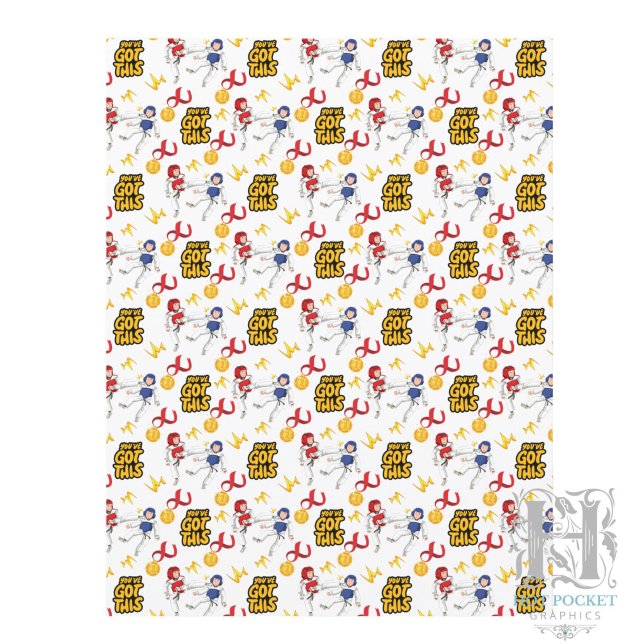 Taekwondo Scrapbook Paper (Boys) (Creator Uploaded)