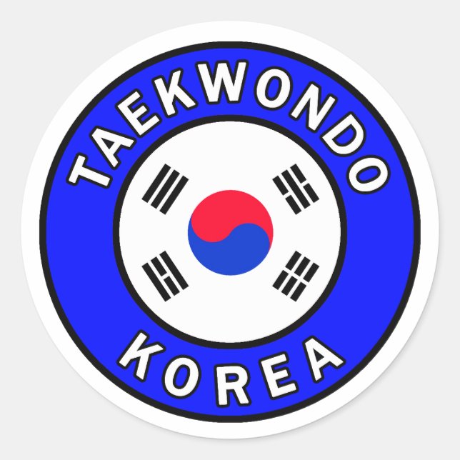Taekwondo sticker (Front)