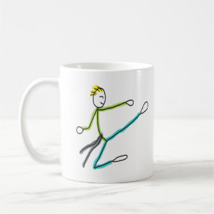 Taekwondo Stickman Coffee Mug