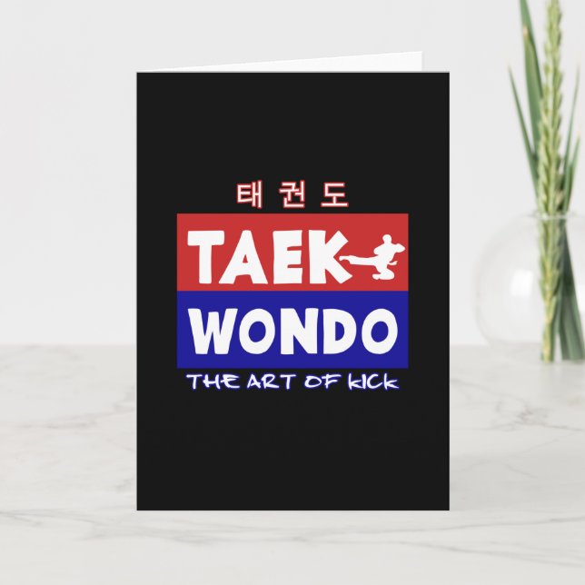Taekwondo, The Art of Kick II Card (Front)