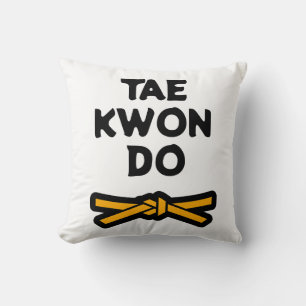 Taekwondo  throw pillow