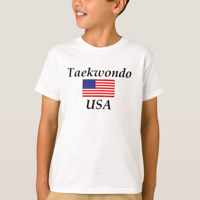 Taekwondo USA T-Shirt (Front)