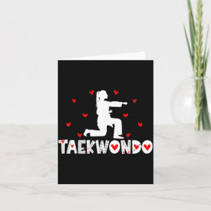 Taekwondo - Valentines Day Martial Arts Card