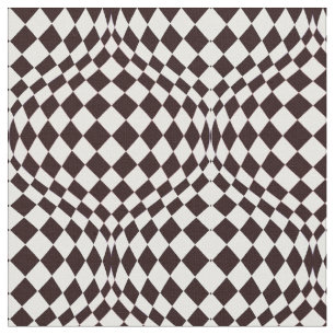 Taffi Op Art Black and White Fabric