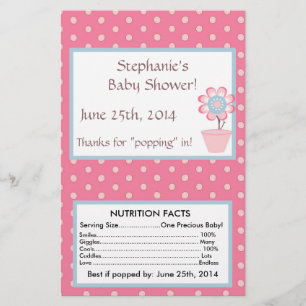 Taffy Butterfly Microwave Popcorn Wrapper