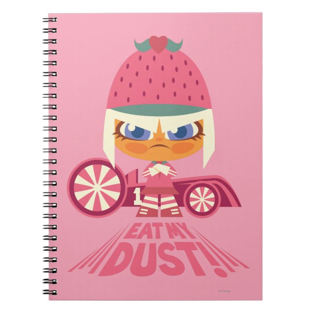 Taffyta: Eat My Dust Notebook (Front)