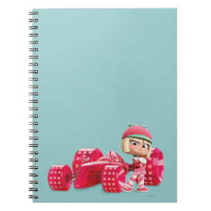 Taffyta Posing with Car Notebook